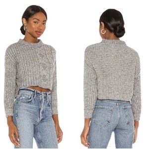 NEW Free People On Your Side Pullover Sweater Trick Mirror